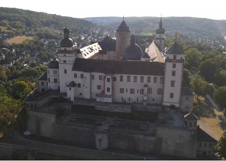 Dieses Bild zeigt die Festung von Würzburg